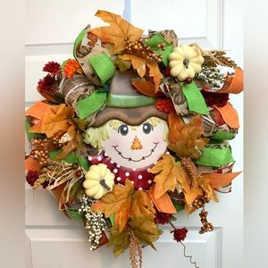 Fall Thanksgiving Harvest Door wreath